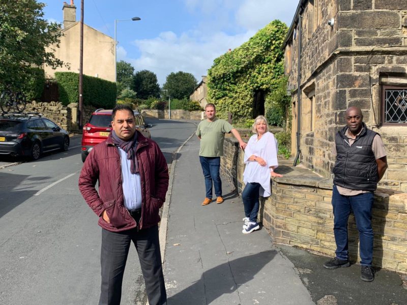 Imran visits nuisance driving hotspots in Bradford East